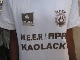 Kaolack: les jeunes apéristes à l'assaut de la mairie