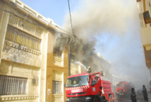 Incendie au Commissariat central : Evasion ratée de 30 personnes en garde à vue