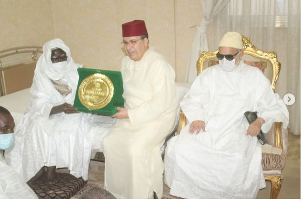 Université de Touba: Dernière étape de la visite de la délégation marocaine, avant d'être reçue par le Khalif Générale des Mourides...