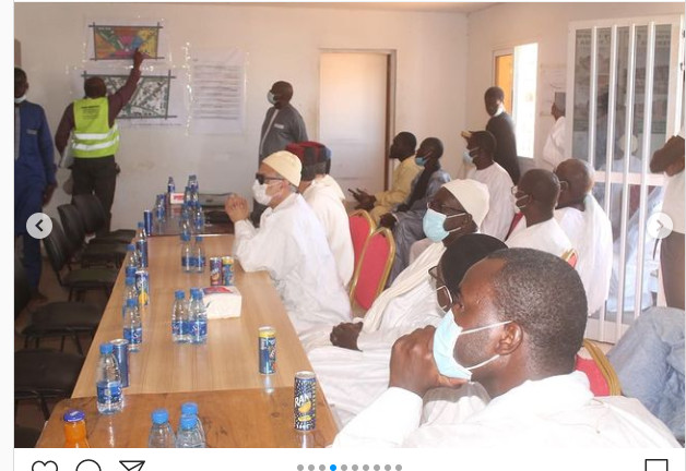 Université de Touba: Dernière étape de la visite de la délégation marocaine, avant d'être reçue par le Khalif Générale des Mourides...