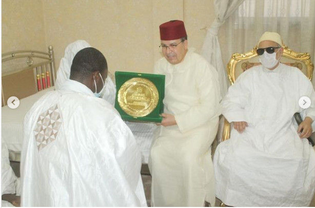 Université de Touba: Dernière étape de la visite de la délégation marocaine, avant d'être reçue par le Khalif Générale des Mourides...