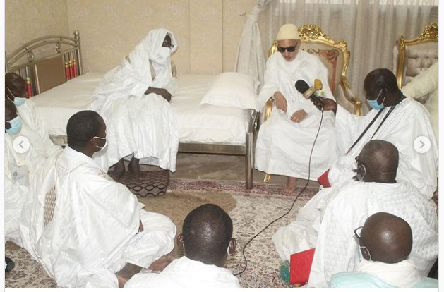 Université de Touba: Dernière étape de la visite de la délégation marocaine, avant d'être reçue par le Khalif Générale des Mourides...