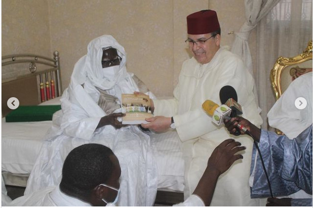 Université de Touba: Dernière étape de la visite de la délégation marocaine, avant d'être reçue par le Khalif Générale des Mourides...