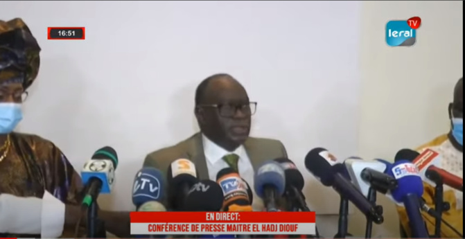 Me Elhadji Diouf réclame l’organisation rapide des élections locales en 2021 et menace de saisir les instances de la Cedeao