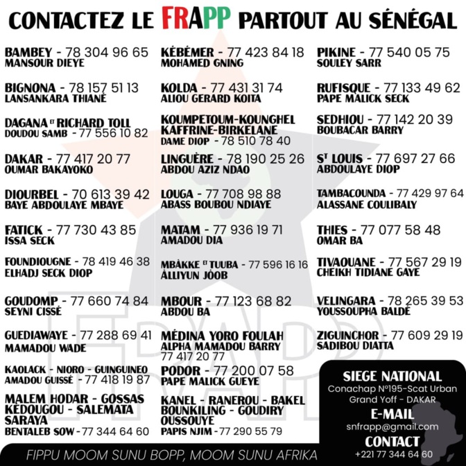 Appel à une Collecte de fonds pour Frapp: Guy Marius Sagna exploite la souffrance des Sénégalais pour s'enrichir