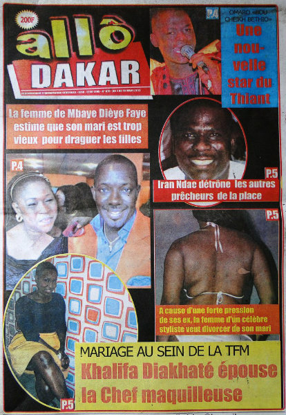 A la une du journal Allo Dakar du lundi 04 mars 2013