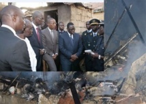 [Audio] Macky Sall sur les lieux de l'incendie: "Nous ne sommes pas contre la charité, mais..."