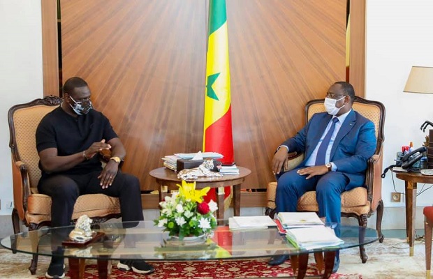 Une célébrité au Palais : l’acteur-humoriste Omar Sy reçu par le président Macky Sall