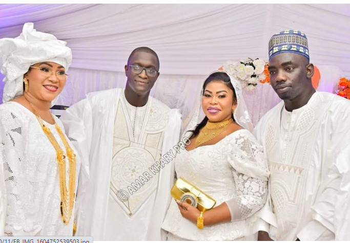 Mariage Vip de Amina Fall, fille de Dame Fall en images (Retro)