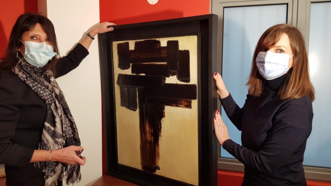 Voici le tableau ayant appartenu à Leopold Sédar Senghor vendu à 983,9 millions FCFA (photos)