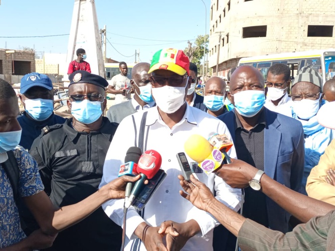 Le Ministre Yankhoba Diattara lance le deuxième assaut de la 2e vague à Thiès