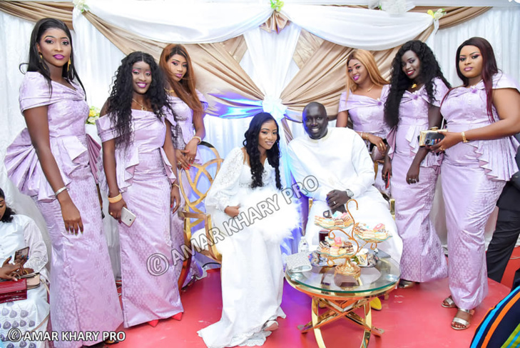 Les images du mariage de Gap borom Paris et la fille du ministre Samba Sy  (Photos-Retro)