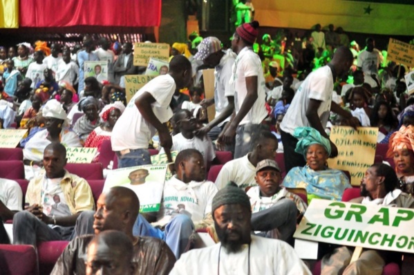 [Photos] Discours de Djibril Ndiaye président de la Grande alliance patriotique (Grap) au lancement de son parti, hier 