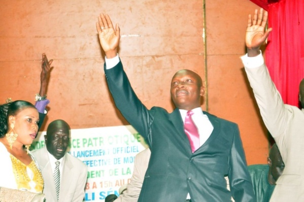 [Photos] Discours de Djibril Ndiaye président de la Grande alliance patriotique (Grap) au lancement de son parti, hier 