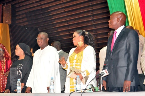 [Photos] Discours de Djibril Ndiaye président de la Grande alliance patriotique (Grap) au lancement de son parti, hier 