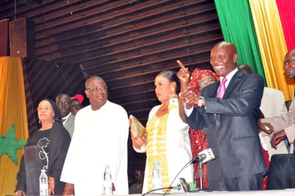 [Photos] Discours de Djibril Ndiaye président de la Grande alliance patriotique (Grap) au lancement de son parti, hier 