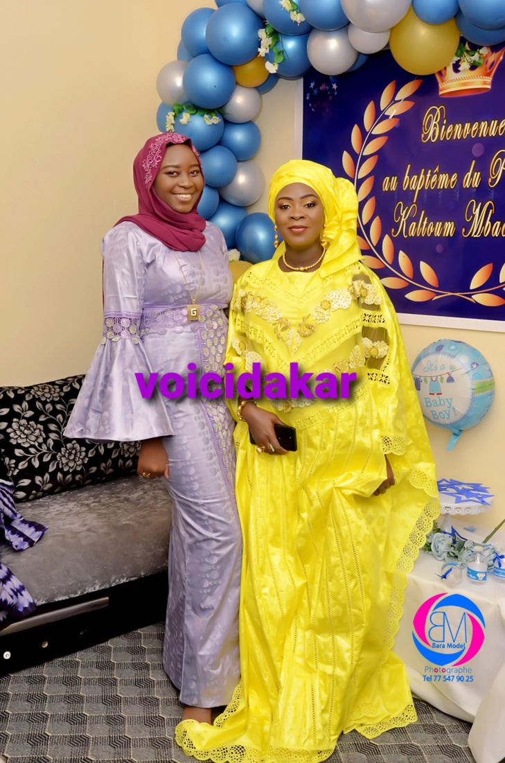 Revivez en images le baptême du fils de Sokhna Maï Lahad, la  fille de Cheikh Abdou Karim Mbacké (Photos)