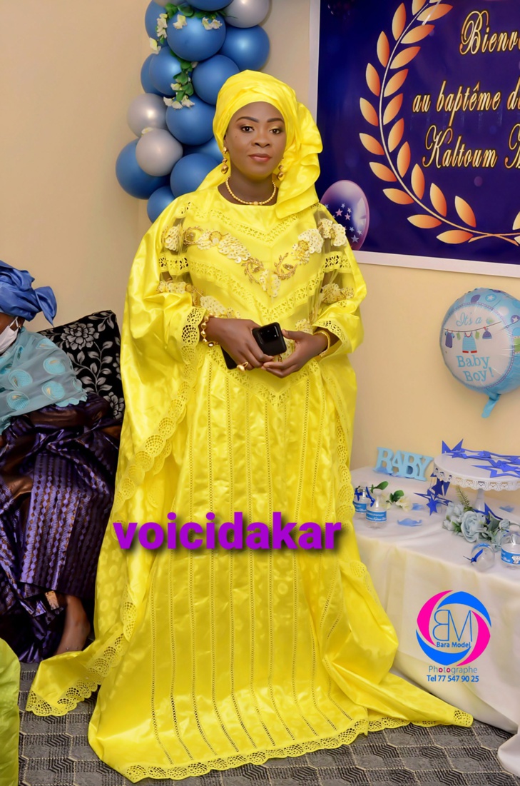 Revivez en images le baptême du fils de Sokhna Maï Lahad, la  fille de Cheikh Abdou Karim Mbacké (Photos)