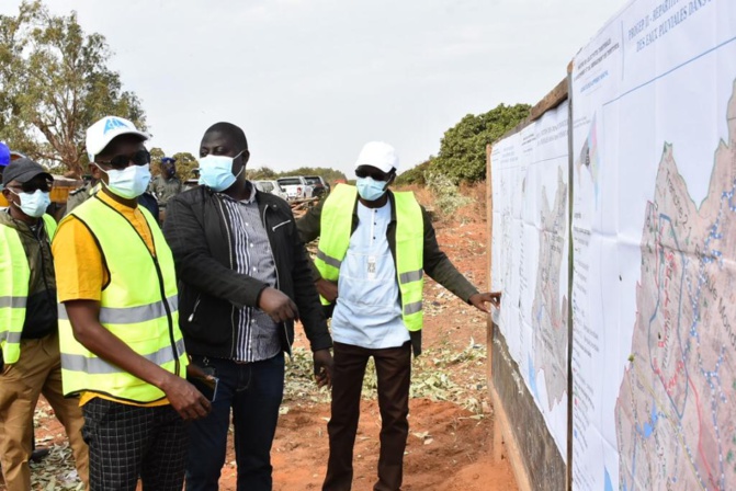DÉMARRAGE EFFECTIF DU PROGEP II A KEUR MASSAR: OUMAR GUEYE SE RÉJOUIT DE L’ÉTAT D’AVANCEMENT DES OUVRAGES CONTRE LES INONDATIONS
