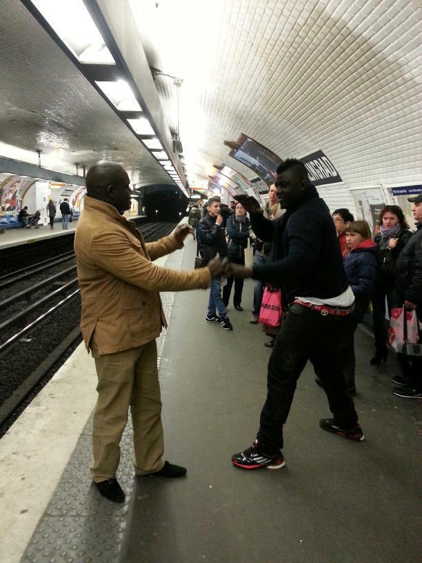 Balla Gaye 2 veut mettre ko Aziz Ndiaye dans un métro parisien Balla Gaye 2 veut mettre ko Aziz Ndiaye dans un métro parisien