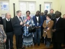 Modou Lô décoré Citoyen d'honneur de la ville de Compiègne en France