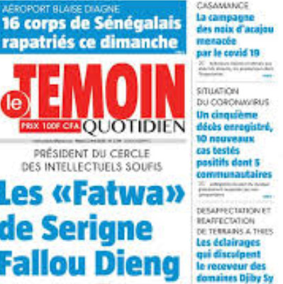 Procès en diffamation: Le tribunal refuse de suspendre «Le Témoin»