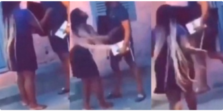 Vidéo - Il reprend de force la télé et le décodeur offerts à sa petite amie après leur rupture