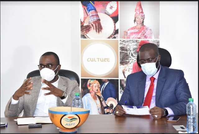 Pour relever le défi du hub aérien et touristique: L’ASPT et l’AIBD.SA joignent leurs efforts Pour relever le défi du hub aérien et touristique: L’ASPT et l’AIBD.SA joignent leurs efforts