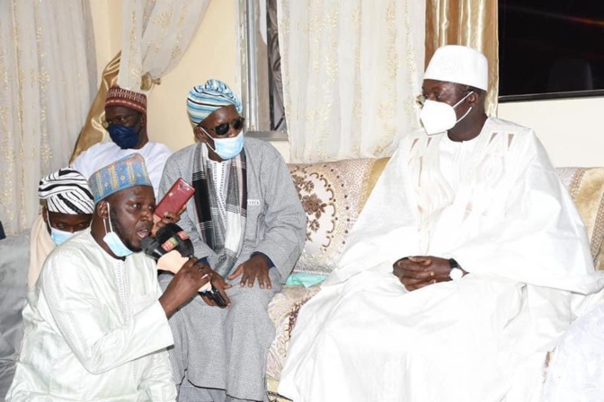 Kaolack / Décès de Serigne Mansour Mamoune Niass: Oumar Guèye a présenté les condoléances du Chef de l’Etat et de son gouvernement
