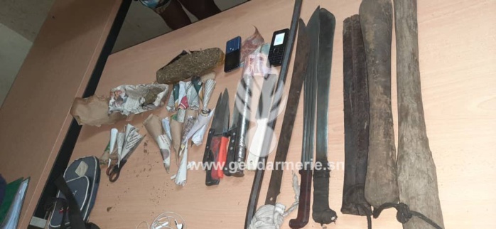 Keur Massar - La Gendarmerie démantèle et arrète la bande de A. Dieng alias "Mbeut"