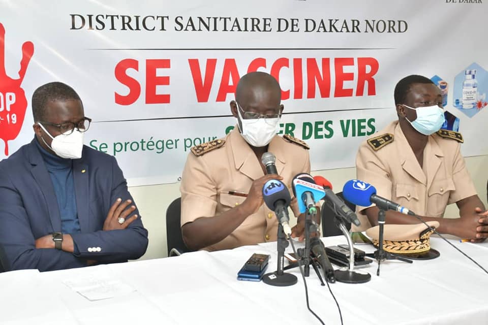 Lancement régional de la vaccination contre la Covid-19 à Nabil Choucair par le Gouverneur de Dakar (Photos) Lancement régional de la vaccination contre la Covid-19 à Nabil Choucair par le Gouverneur de Dakar (Photos)