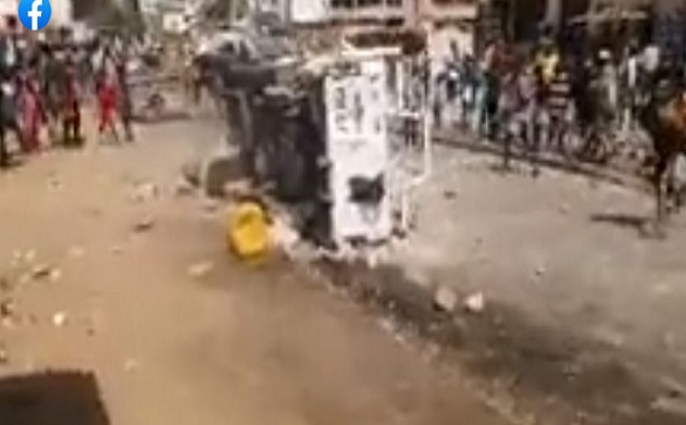 Manifestations dans la banlieue: Saccages à Guédiawaye, aux Parcelles assainies, des bambins aperçus parmi les protestataires