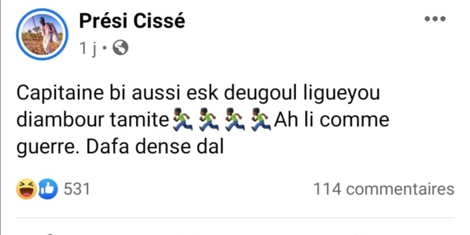 Quand les internautes Pro Sonko se moquent du capitaine Touré... Quand les internautes Pro Sonko se moquent du capitaine Touré...