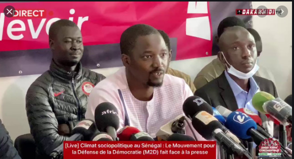 Marche: Mouvement pour la défense de la démocratie annonce un rassemblement samedi prochain Marche: Mouvement pour la défense de la démocratie annonce un rassemblement samedi prochain
