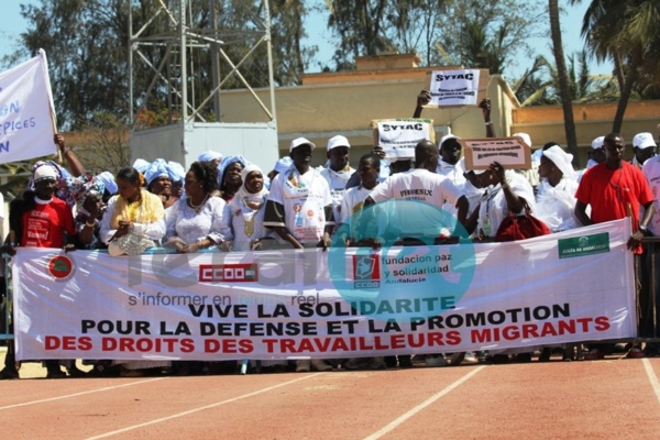[Photos] 1er-Mai : Mary Teuw Niane et Mansour Sy au stade Iba Mar Diop