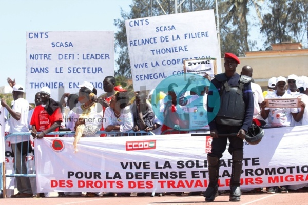 [Photos] 1er-Mai : Mary Teuw Niane et Mansour Sy au stade Iba Mar Diop