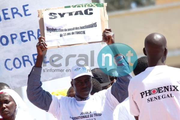 [Photos] 1er-Mai : Mary Teuw Niane et Mansour Sy au stade Iba Mar Diop