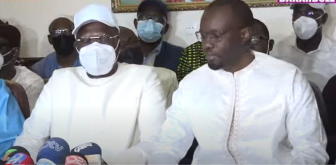 Face à Macky Sall: Ousmane Sonko réclame un collectif fort de l’opposition
