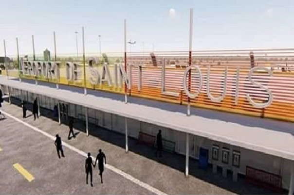 Aéroport de Saint-Louis: Les travaux du chantier avancent à grands pas