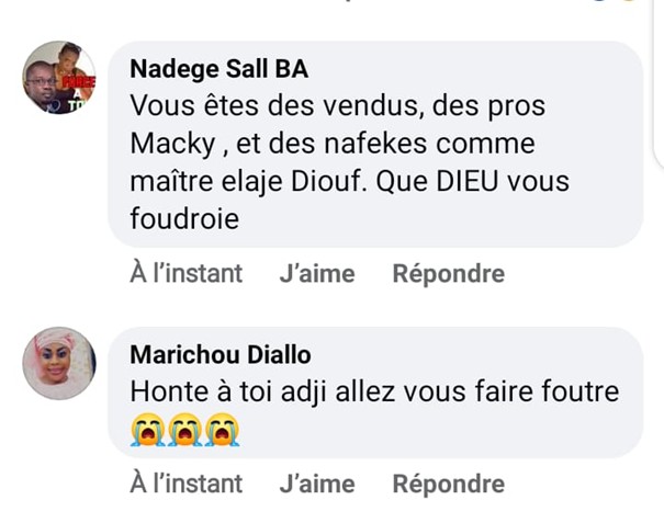 Média : Moustapha Thioune démissionne de Leral à cause des menaces de mort des pro Sonko sur le Groupe ( Preuve ) Média : Moustapha Thioune démissionne de Leral à cause des menaces de mort des pro Sonko sur le Groupe ( Preuve )