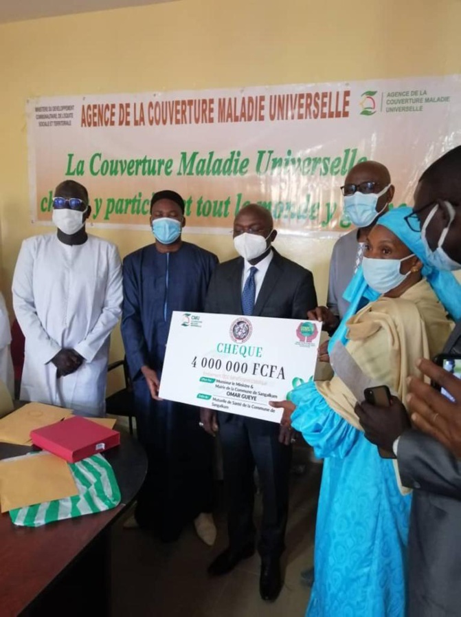 Sangalkam: Démarrage du programme d’enrôlement de 6000 personnes à la CMU dans les 4C
