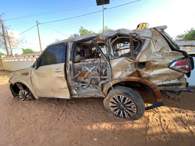( 04 Photos ) Matam : Deux morts dans un grave accident