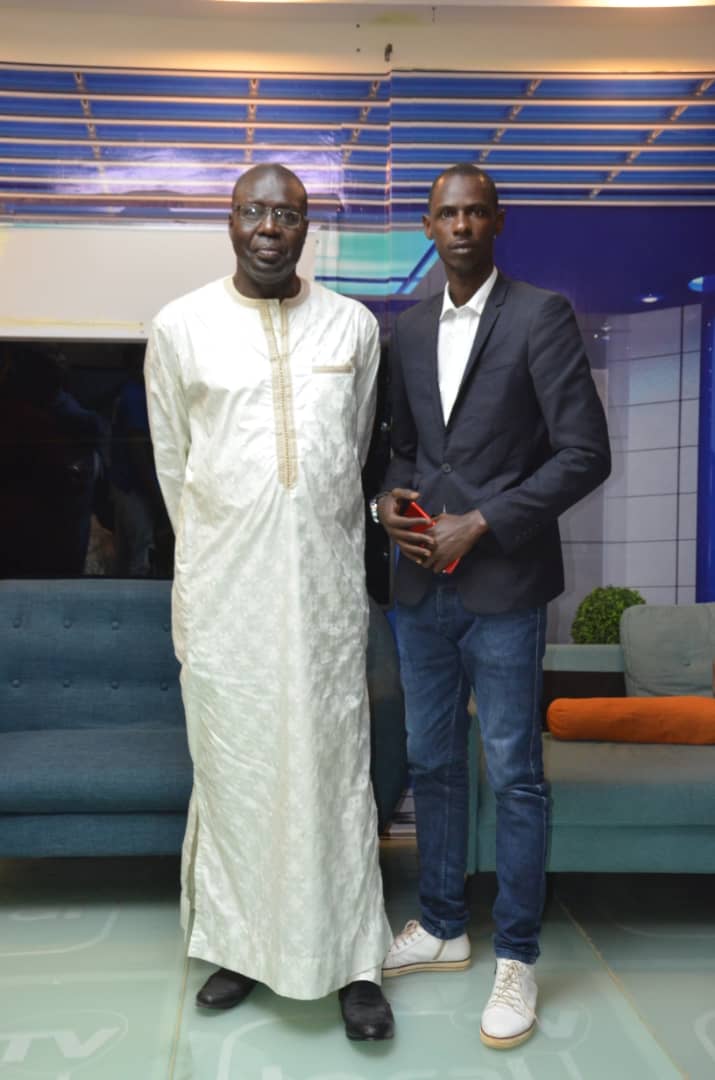 PHOTOS / En visite de remerciements: Boubacar Sèye, Horizons Sans Frontières loue le travail remarquable de Leral TV
