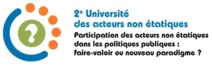 L'amélioration des politiques publiques au cœur de la 2ème université des acteurs non étatiques