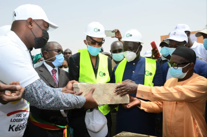 PROGRAMME 100 000 LOGEMENTS: Abdoulaye Saydou Sow lance le projet à Kébémer avec 300 unités de la SN HLM
