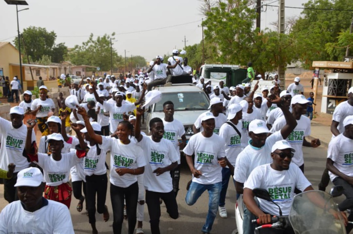 LANCEMENT DU PLAN D’URGENCE DE NETTOIEMENT ET D’AMENAGEMENT A KAFFRINE