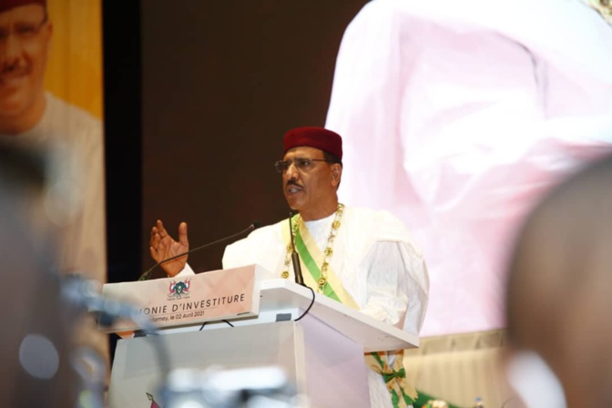 DISCOURS D’INVESTITURE DE S.E.M. MOHAMED BAZOUM , PRÉSIDENT DE LA RÉPUBLIQUE DU NIGER