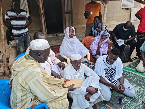 Soutien à la famille de Famara Goudiaby décédé lors des manifestations : les Hizbut-Tarqiyyah étaient à Dianky (Bignona)