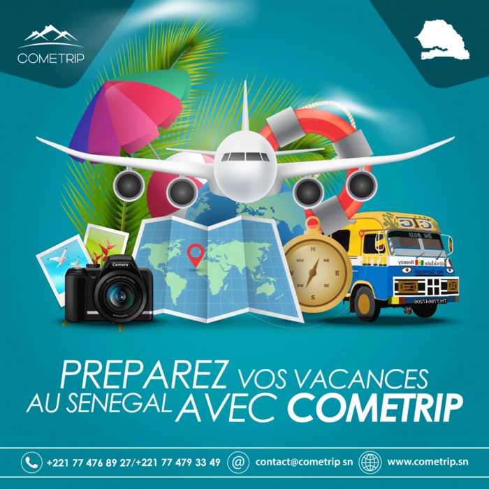 Avec ses offres diversifiées: L'agence de voyage Cometrip, une solution à la destination touristique sénégalaise