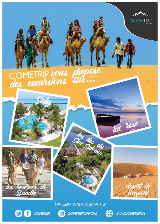 Avec ses offres diversifiées: L'agence de voyage Cometrip, une solution à la destination touristique sénégalaise